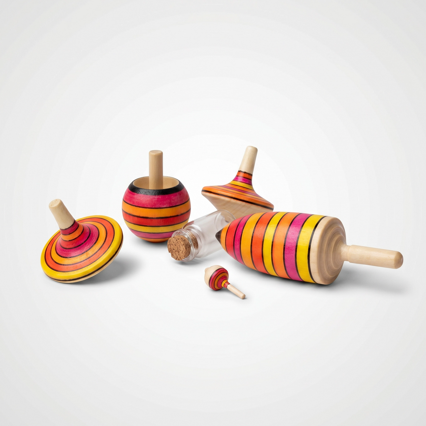 Spinning Top Learning Set - Fire