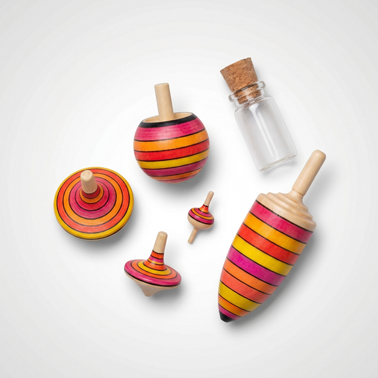 Spinning Top Learning Set - Fire