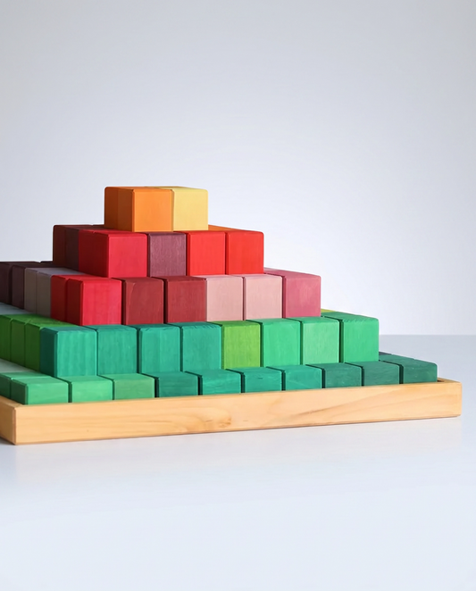 Stepped Pyramid Block Set - Large