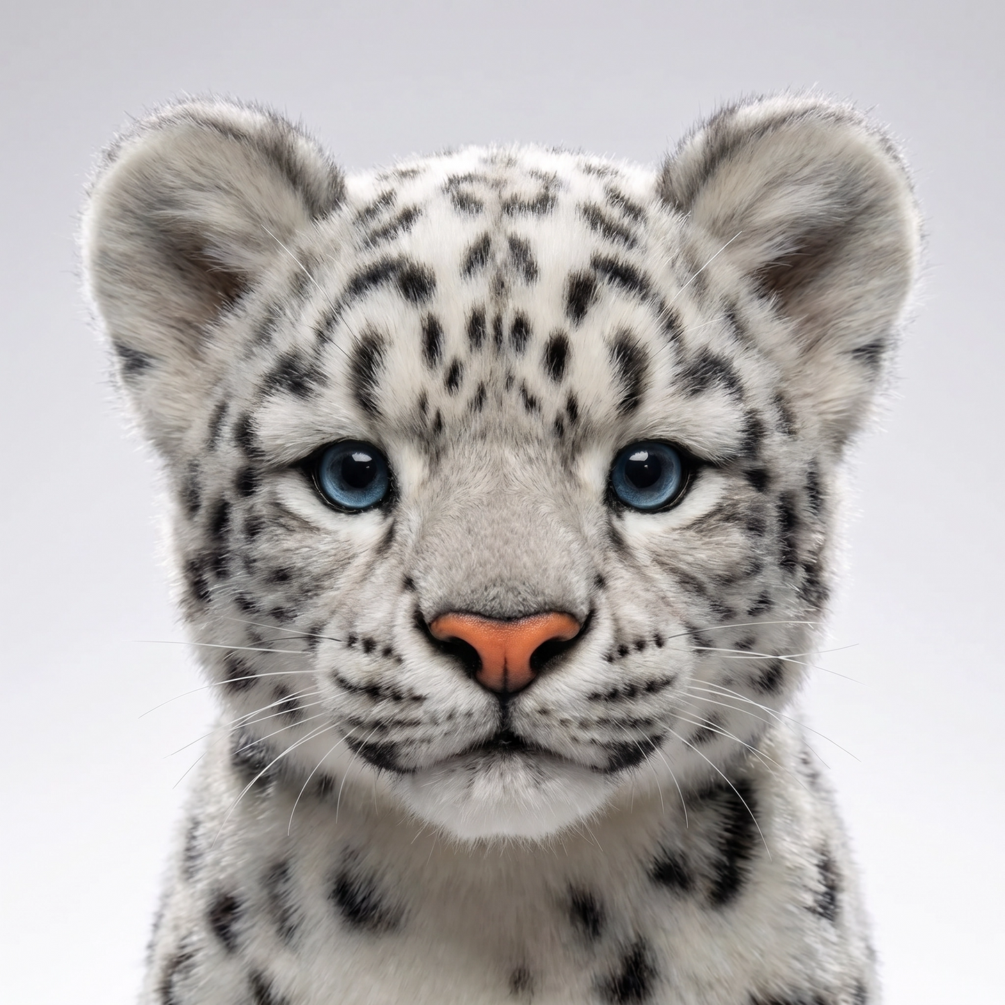 Snow Leopard Standing Stuffed Animal