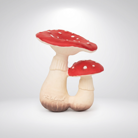Spot the Mushroom Teething Toy