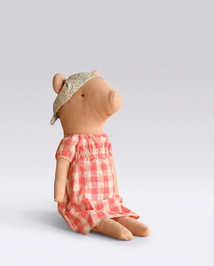 Soft Pig Doll - Dress Outfit