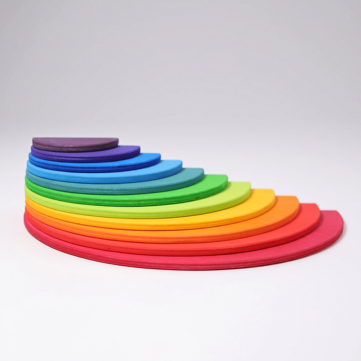 Wooden Rainbow Semi Circle Set