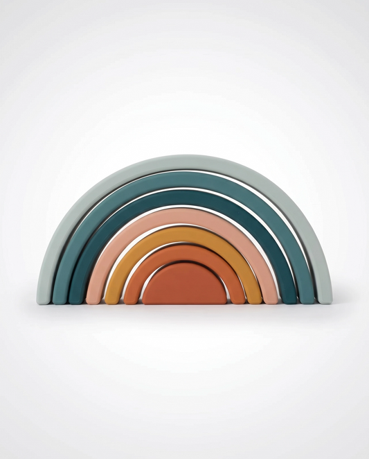 Rainbow Stacker - Mustard
