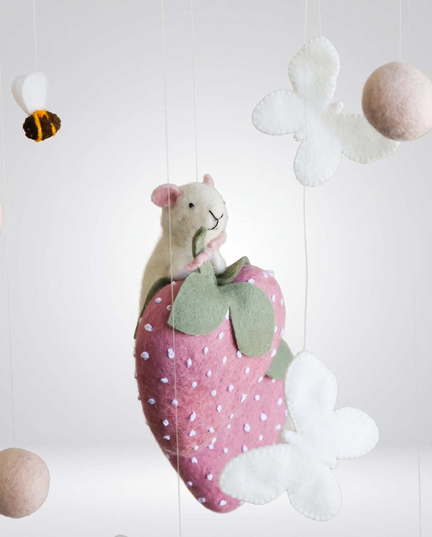 Nursery Mobile - Field of Strawberries