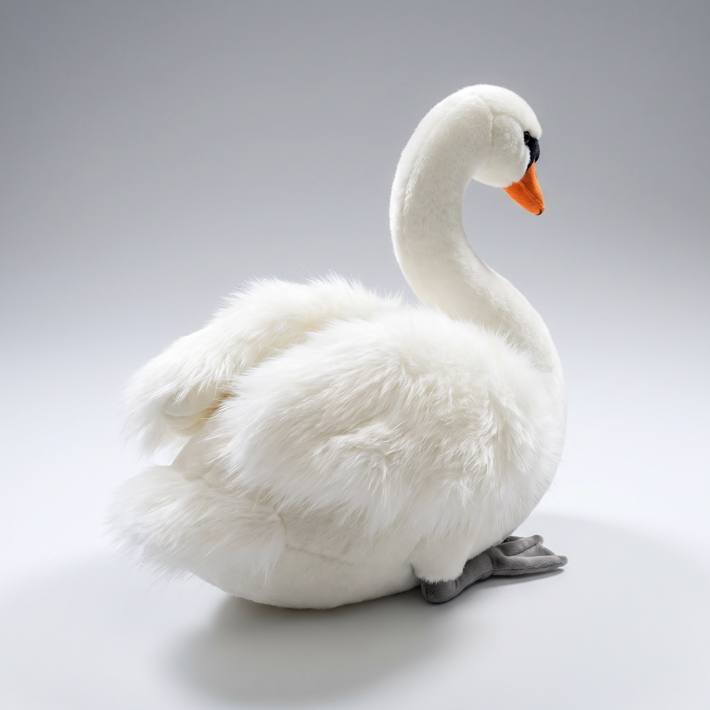 White Swan Bird Stuffed Animal