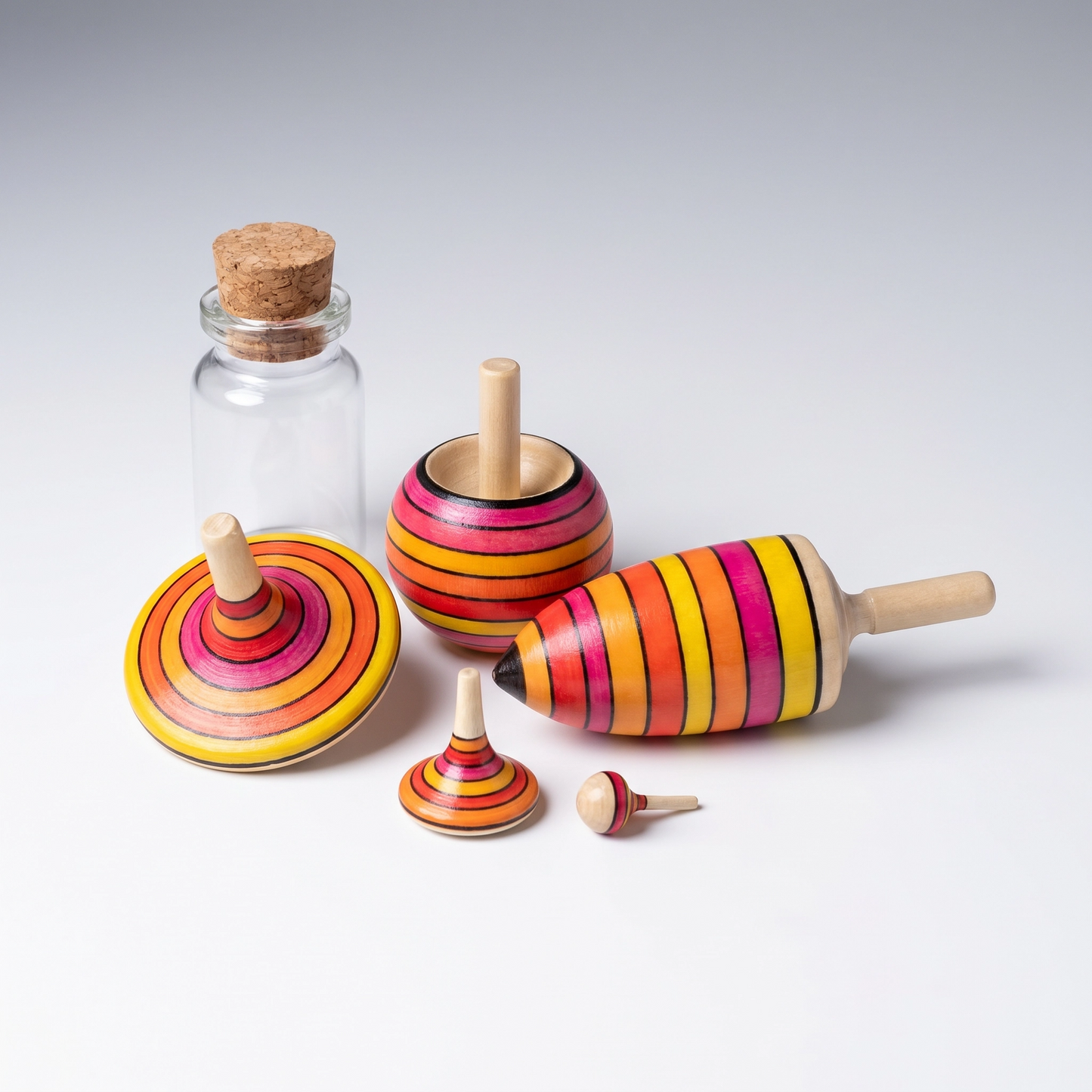 Spinning Top Learning Set - Fire