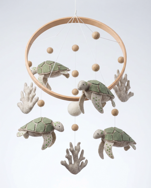 Nursery Mobile - Ocean Turtles